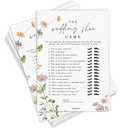 GardenCity Wedding Shoe Game, Fun Bridal Shower Shoe Game, Engagement Party Games, 50 Cards, Floral