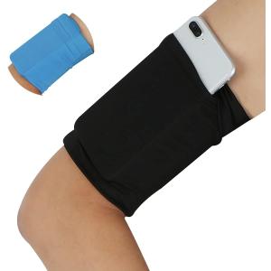 2pcs Small Fitness Cell Phone Armband Sleeve for Fitness Running Arm Band Pouch for Fitness Exercise Workout for iPhone 5 5S SE 6 6S 7 8 11 12 XS XR 13 Airpods Android Samsung Galaxy S5 S6 S7