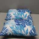 JMGBird Outdoor Pillows Waterproof Set of 2 Outdoor Throw Pillows with Insert Included 16 x 10 Inch Outdoor Lumbar Pillows for Patio Furniture
