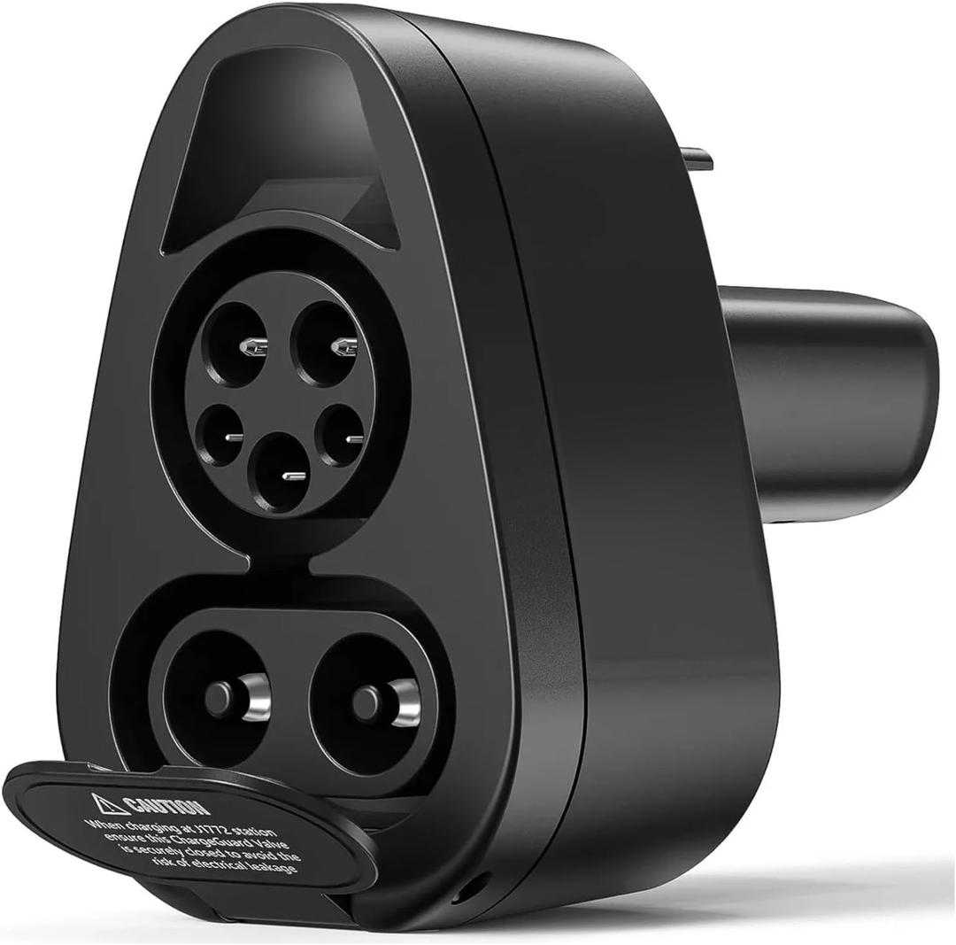 CCS1 & J1772 to Tesla NACS Charging Adapter, Max 250KW Fast Charger Converter for Tesla EVs, Compatible with Tesla Model S/X/Y/3/Cybertruck