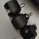 Ergonomic Office Chair for Long Hours & Lower Back Pain Relief  Memory Foam Seat Cushion, Adjustable Padded Lumbar Support, and Padded Flip-up Armrests, Ideal for Office or Study, Dark Gray