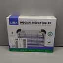 LiBa Electric Bug Zapper, Indoor Insect Killer - (2) Extra Replacement Bulbs - Fly, Mosquito Killer and Repellent - Lightweight, Powerful 2800V Grid, Easy-to-Clean, with a Removable Washable Tray.