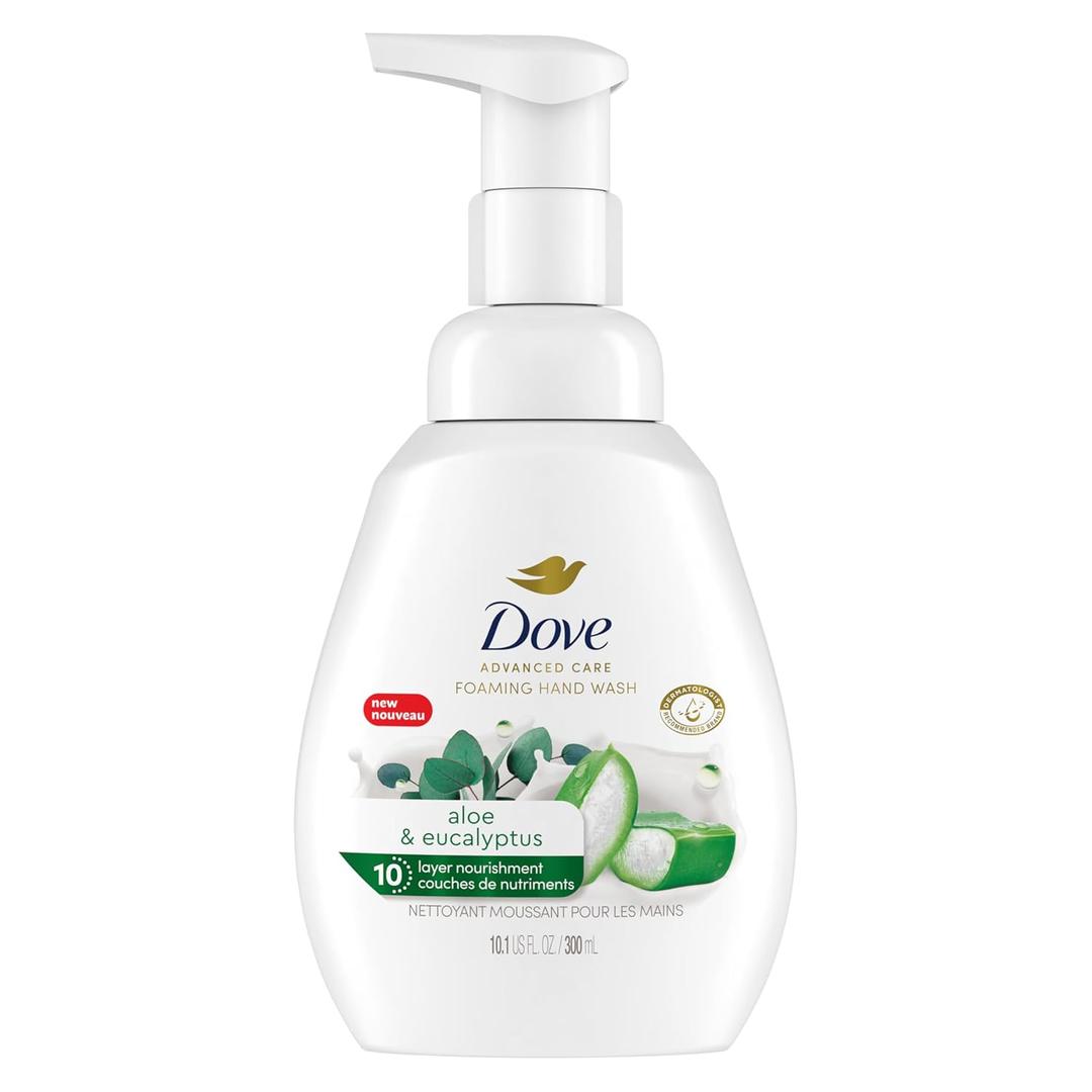 Dove, Nourishing Foaming Hand Wash, Aloe & Eucalyptus, 10.1 fl oz (300 ml)