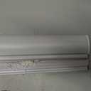 Cordless Light Filtering Mini Blind, 23 x 42 in, Pearl White