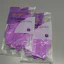 PACIFIC PPE 2 Pairs Reusable Dishwashing Cleaning Gloves with Latex Free, Cotton Lining, Kitchen Gloves, Purple, Medium