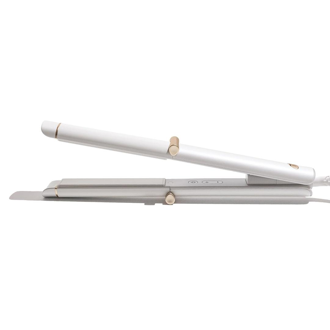 T3 Women's T3 Curling Straightener 2-in-1 (White)