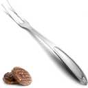 Meat Fork, Heavy Duty Stainless Steel Carving Cooking Fork, Grill Serving Fork for Slicing & Serving Roasts, Turkey, BBQ  Comfortable Non-Slip Grip, Kitchen & Grill Essential