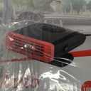 Tujoe 2 Pcs Portable Car Heater Defroster 2 in 1 Fast Heating Cooling Windshield Defrost Defogger with Cigarette Lighter Plug 12v 150w Auto Heater Fan with 360 Degree Adjustable Base for Truck Trailer Pack of 3