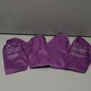 SuzziPad Replacement Ice Gel Packs for Cold Therapy Gloves and Socks(10-Piece Set), S/M, Purple