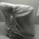 Vekkia 21" Reading Pillow for Sitting in Bed – 60° Ergonomic Wedge Back Pillow, XL Side Pockets, Removable Cover, Support Chair for TV, Gaming, Working, Nursing, Recovery in Bed/Floor,Lightweight, White/Gray