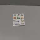 60 PCS Wild One Jungle Animal Pre-Cut Temporary Tattoos Sticker 1st First Birthday Decorations Party Supplies Favors Gifts Boys Girls Safari Zoo Cute Fake Tattoo School Reward Themed