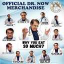 Officially Licensed Dr. Now Magnets  12 Pack Funny Dr. Nowzaradan Fridge Magnets, 3"  3" Strong Magnets, Motivational Diet Helper for Refrigerator & Car - Black Text