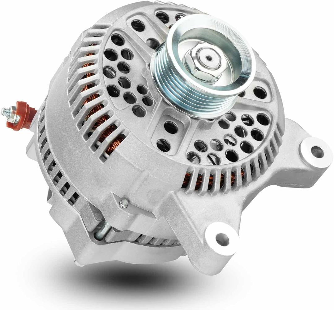 Alternator Compatible with Ford F-150 E-150 E-250 F-250 Super Duty F-350 Super Duty Expedition Mustang Thunderbird 4.6L 5.4L V8 AFD0039 40014033 7776N F6AU10300AA