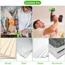 LifeIdeas 8 inch Hole Saw, Bi-Metal & Heavy Duty Hole Saw with Arbor Mandrel, Hole Drilling Cutter for Cornhole Boards, Metal, Drywall, Plasterboard, Wood and Plywood