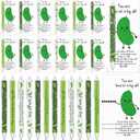 24 Set Pickle Gifts Bulk Inspirational Retractable Pencils 0.7mm Funny Mechanical Pencils with Positive Cards Back to School Gift for Student Teacher Coworker Office School Supplies
