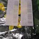 Expandable Fence Privacy Screen for Balcony Patio Outdoor,Decorative Faux Ivy Fencing Panel,Artificial Hedges (Single Sided Leaves) (4, Yellow Flowers) 45"L X 12"W