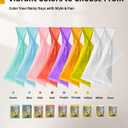 Hitituto Rain Ponchos for Adults - Extra Long Emergency Poncho with Hood, 6/12/24 Family Pack Raincoat, Home Survival Kits (Yellow)