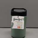 Goodful Stainless Steel Food Jar, Double Wall Vacuum Sealed Insulated Food Storage Container with Carry Handle Lid, 16-Ounce, Sage