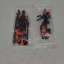 (Assembly Completed) T13 Action Figure Set, 3D Printed Toys Robo 13 Action Figure,Dummy 13 Titan 13 Action Figure (Black + Orange)