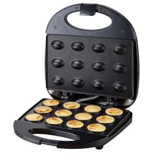 Walnut Cookie Maker, 12 Holes Mini Nut Baking Supplies,Double Sided Non Stick,Automatic Temperature Control,Walnut Cake Maker Machine for Home