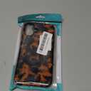 NITITOP Compatible with iPhone 16 Plus Case Magnetic Compatible with MagSafe Cute Leopard Amber Aesthetic Tortoise Design for Women Men Girls Soft TPU Shockproof Protective Cover - Black