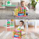 Musical Toys for 1 Year Old Girl Gifts, Bilingual Learning Toys with Music Light, Toddlers Ball Drop Toy 1-2 Yr, 1st First Birthday Gifts, Presents for 1 Year Old Boy Girl, 12-18 Months