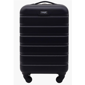 Wrangler Hardside Spinner Carry-On Luggage, Black, 20-Inch