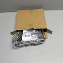 2 Tier Floor Standing Corner Shower Caddy Organizer Shelf with Hooks, Bathroom Shelves Stand Rack, Black