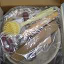 Superbaking Sourdough Starter Kit, 9" Round Banneton Bread Proofing Basket Set, Sourdough Bread Baking Supplies, Sourdough Tools with Silicone Bread Sling, Bread Making Tools, Baking Gifts