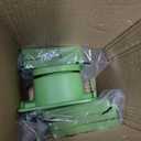 Mueller Vegetable Chopper, Mandoline Slicer, Food Veggie Chopper, Cheese Grater, Onion Vegetable Cutter with Container, Dicer, Kitchen Gadgets & Essentials, White Sand/Green (6 blade)