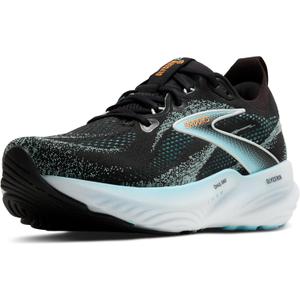 Brooks Mens Glycerin 22 Neutral Running Shoe (7.5, Black/Atomizer/Blazing Orange)