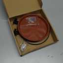 Bird Feeder Trays Tree Mounted Fence Mounted Wild Bath Feeding Platform, Bath Bowl with Heavy Duty Metal Ring for Backyard Terrace, 6.7in Birds Food Water Plate (2 pots) (#911)