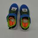 Skechers boys Microspec Advance (4 Big Kid, Blue/Lime)