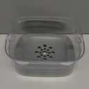 AONKEY 3L Dog Water Bowl No Spill, 101oz Large Spill Proof Dog Bowl Reduce Refill, Anti Splash No Mess Dispenser Dripless Slow Drinking Water Bowl for Sloppy Messy Drinkers (Gray)