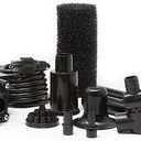 Beckett FR900 Pond Pump Set Fountain Pump Submersible Outdoor, Maximum Flow of 900 GPH, Maximum Lift of 12 FT, Black