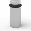 Mega Handles Floor Door Stopper, Quickly Installed Wall Protector, Wall Protectors from Door Knobs, Floor Door Stop with Mounting Hardware Included - Polished Chrome - 3 Inch (1 Pack)