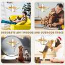 2 x Dog Memorial Gifts for Loss of Dog - Angel Dog Stained Glass Window Hanging - A Beautiful Tribute for Your Beloved Pet - Pet Memorial Gifts - Sympathy and Remembrance - Comforting Pet Loss Gifts