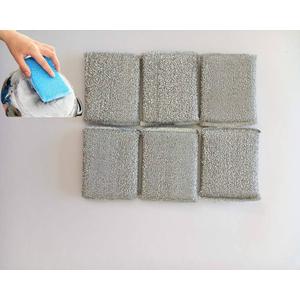 Non-Scratch Kitchen Scouring Pads, 4 Count per Package, 1-Pack