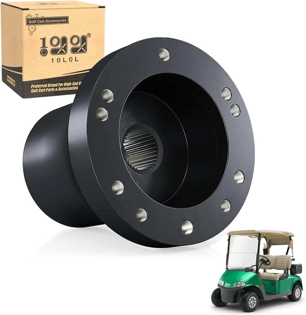 10L0L Golf Cart Steering Wheel Adapter for EZGO,Yamaha, Club Car DS/Precedent 10L0L Golf Cart Steering Wheel Adapter for EZGO,Yamaha, Club Car DS/Precedent
