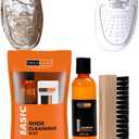 3 x SNEAKARE Shoe Cleaning Kit with 100ml/3.4 Oz Cleaner, Brush & Towel Complete Kit For Sneakers, Nubuck, Suede & Leather