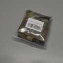 TACNEX Folding Dump Pouch for Duty/Battle/Range Belt Roll Up MOLLE Magazine Drop Pouch Drawstring Open Mag/Tool Recovery Waist Bag Utility Storage Pack for Hunting Shooting (Vertical Black)