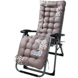 67 Inch Patio Lounge Chair, Rocking Chair Sofa, Indoor/Outdoor Floral Printed Lounger with Ties and Top Cover Non-Slip High Back Chair Cushions (Style 14)