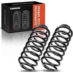 A-Premium 2Pcs Rear Suspension Coil Spring Set Heavy Duty Compatible with Chevrolet Tahoe 2000-2017, Avalanche Suburban 1500 2000-2014 & GMC Yukon 2000-2017 & Escalade 2002-2006, Replace# 15182559