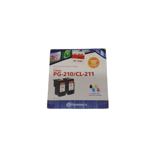 Data Products Remanufactured Inkjet Cartridges Canon PG-210/CL-211 Combo Pack