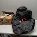 V VOLKGO Large Stroller Bag for Airplane, Large Cover for Airtravel, Jogger & Umbrella Stroller Cover for Travel - Fits Wide, Gate Check Bag, Heavy Duty Durable Infant carrier covers for Air Travel (Black)