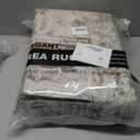 5x7 Area Rug Living Room Rugs - Washable Neutral Modern Abstract Soft Thin Large Rug Indoor Floor No Slip Rug Carpet for Bedroom Under Dining Table Home Office Decor - Brown Grey