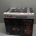 T-fal Infrared Air Fryer, 2x Faster Than Traditional Heating*, Large Air Fryer Toaster Oven Combo, 6 Qt Digital Touch Screen, 7-in-1 Cooking Functions, No-Shake Technology, 1550W, Black,