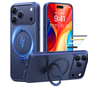 TORRAS for iPhone 17 Pro Case, Camera Control, Fit for MagSafe, MilitaryGrade Protection, Magnetic Slim Translucent AntiFingerprint Phone Case for iPhone 17 Pro 6.3", Deep Blue