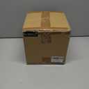 Modern Amber Glass Pendant Light, 6"x11.5" Floral Bell-Shaped Hanging Light with Wood Handle & Brass Cap, 15"-72" Adjustable Line, E26 Socket  Golden Amber Morning Glory