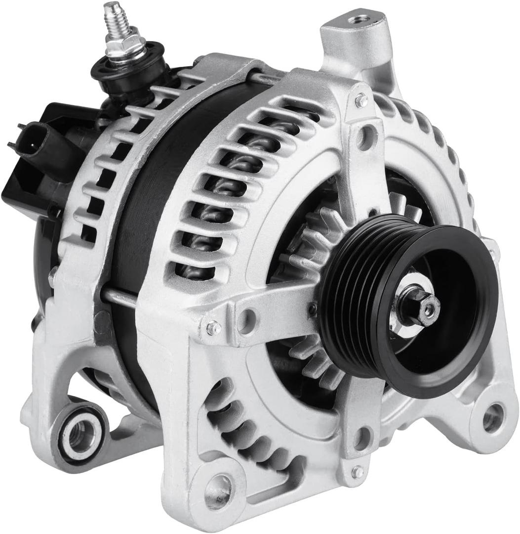 New Alternator Fit for Jeep Wrangler 3.8L 2007-2008, Fit for Dodge Grand Caravan/Town & Country 3.3L 3.8L 2008-2010, Fit for Volkswagen for Routan 3.8L 2009 2010, 04801304AA, 4801304AA, 421000-0700
